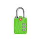 Gogreen 3 Digit Combo Lock (Green) TR1120GN - Misc