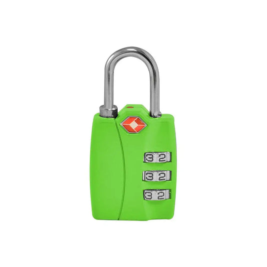 Gogreen 3 Digit Combo Lock (Green) TR1120GN - Misc