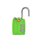 Gogreen 3 Digit Combo Lock (Green) TR1120GN - Misc