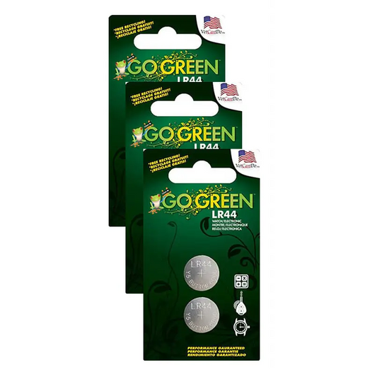 GoGreen Power 1.5V Y5 Button Cell Batteries - 2 Pack (Bundle