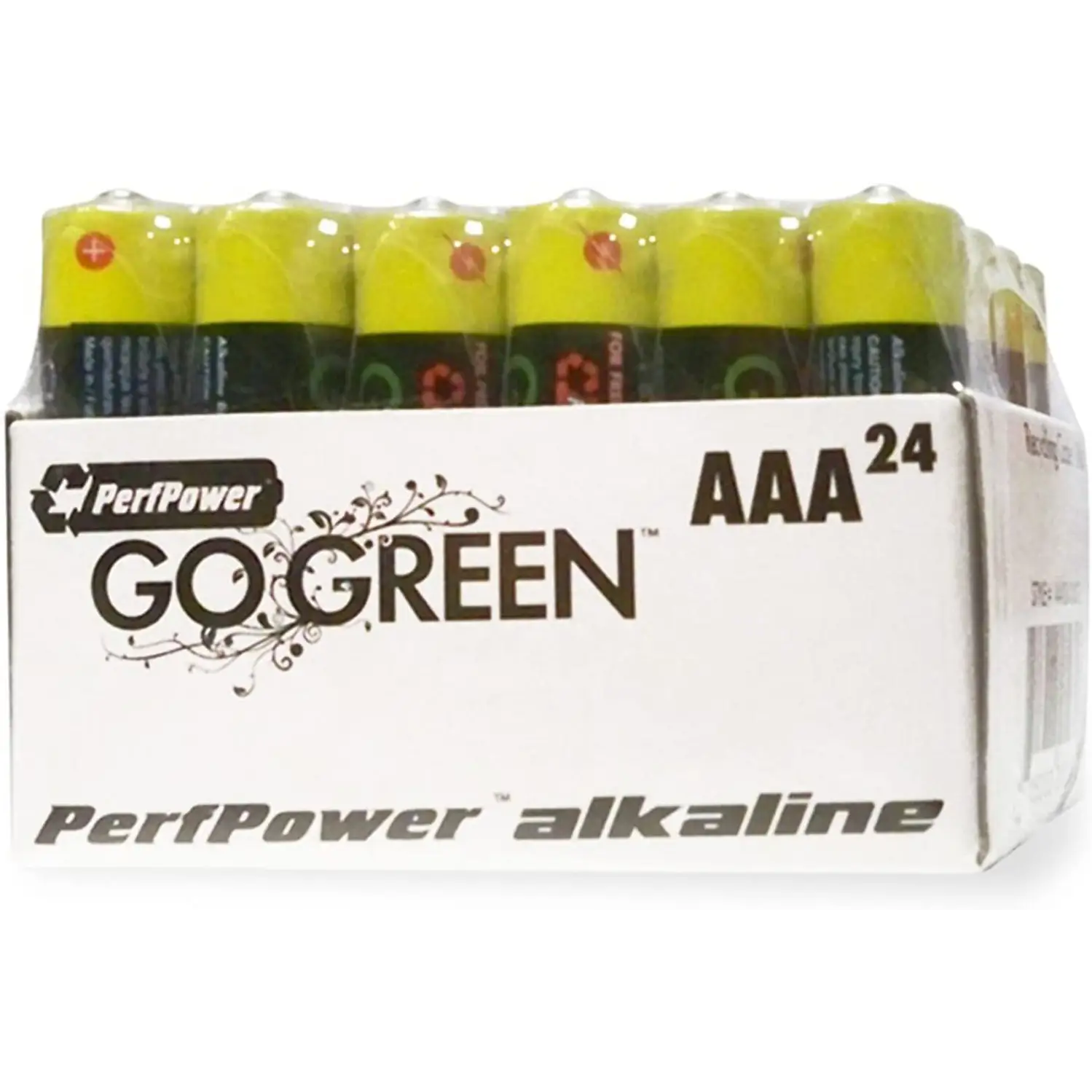 GoGreen Power AAA 1.5V Alkaline Batteries (Pack of 24) 24012