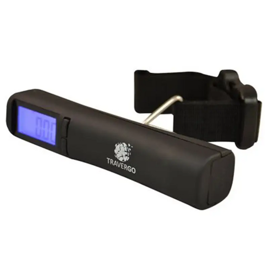 GoGreen Travergo Digital Luggage Scale with Strap (Black)