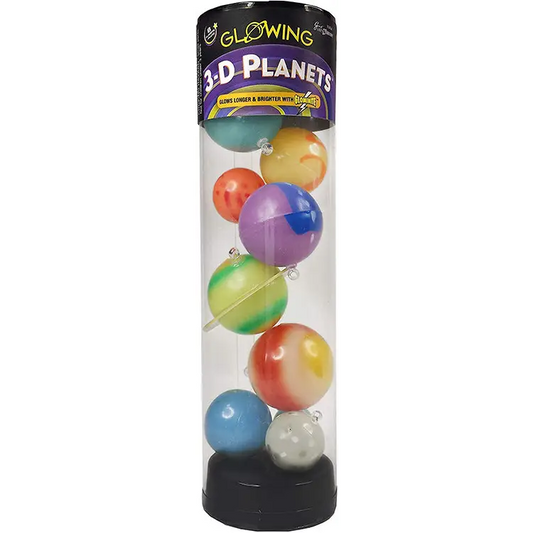 Great Explorations 3D Planets in a Tube Glow Set 19464 -