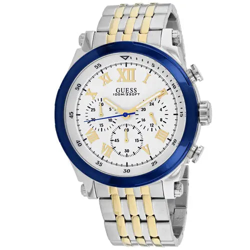 Guess Men’s Anchor Stainless Steel Two Tone Watch W1104G1 -