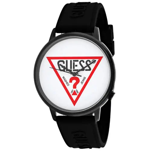 Guess Men’s Classic Stainless Steel Watch Silicone V1003M1 -