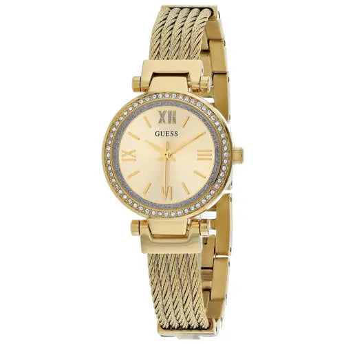Guess Women’s Mini Soho Stainless Steel Gold Tone Watch