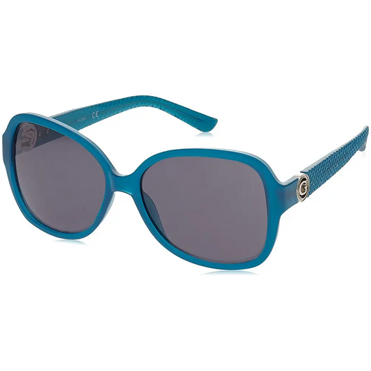Guess Women’s Sunglasses Turquoise Frame Grey Lens
