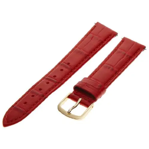 Hadley Roma Women’s 16mm Red Alligator Grain Leather Watch