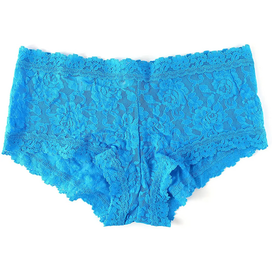Hanky Panky Signature Lace Boyshort (Fiji Blue Medium)