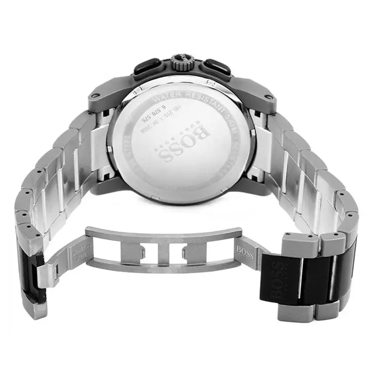 Hugo Boss Men s Classic Chronograph Two Tone Stainless Steel Watch 1512958