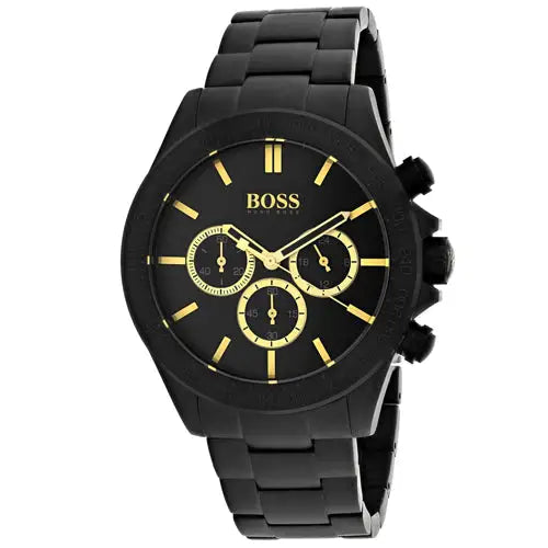 Hugo Boss Men’s Classic Quartz Chronograph Black Stainless