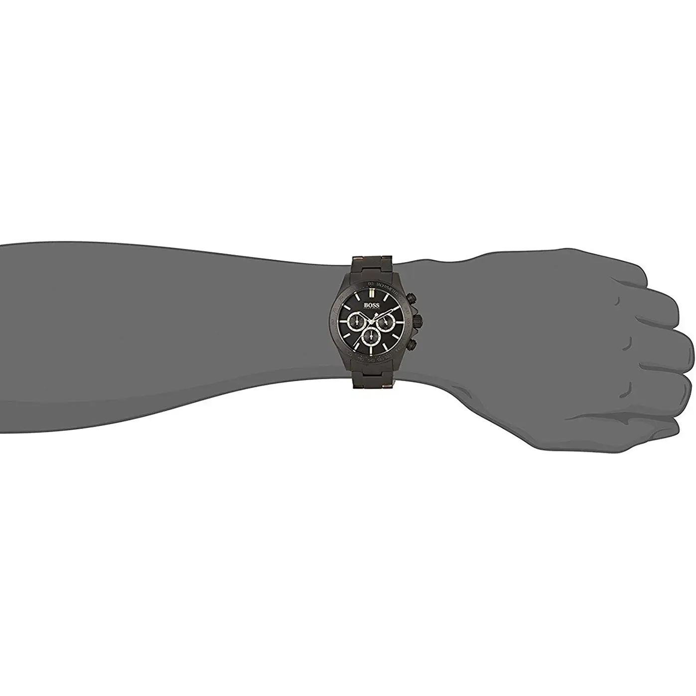 Hugo Boss Men’s Classic Quartz Chronograph Black Stainless