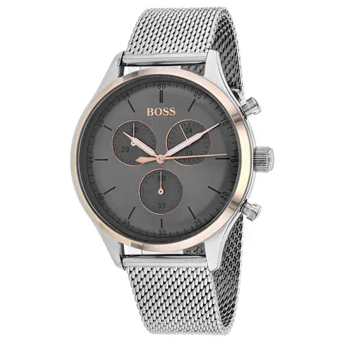 Hugo Boss Men’s Companion Stainless Steel Watch 1513549 -