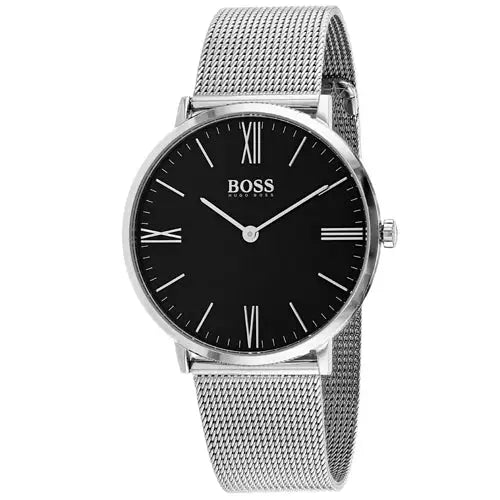 Hugo Boss Men’s Jackson Quartz Stainless Steel Mesh Watch
