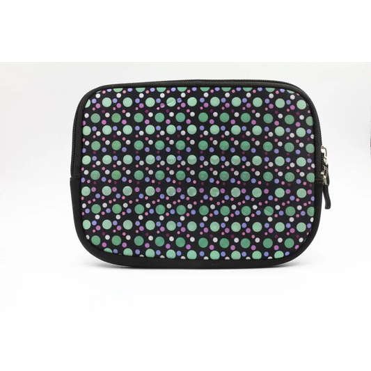 iCover Neoprene Soft Fleece Lining Polka Dots eReader Sleeve