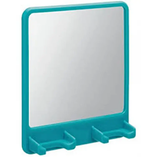 iDesign Power Cling Wall Mount Rectangular Silicone Mirror