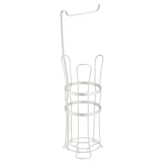 iDesign York Lyra Roll Reserve Plus Toilet Paper Holder