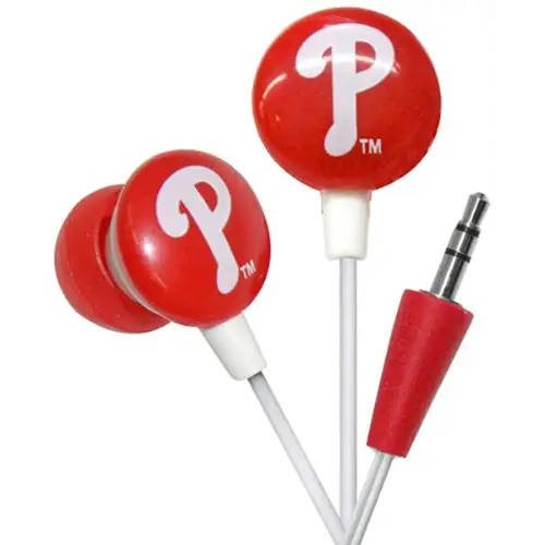 iHip MLF10169PHL MLB Philadelphia Phillies Earphones - Misc