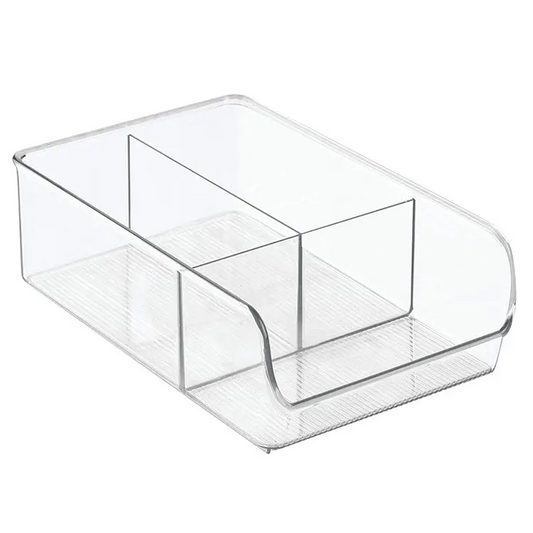 InterDesign 3 Compartments Plastic Fridge and Freezer