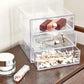 InterDesign 3 Drawers Plastic Vanity Organizer (Clear) 35300