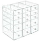 InterDesign 5 Drawers Plastic Vanity Narrow Cosmetics