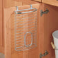 InterDesign Axis Over-the-Cabinet Metallic Plastic Bag
