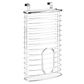 InterDesign Axis Over-the-Cabinet Metallic Plastic Bag