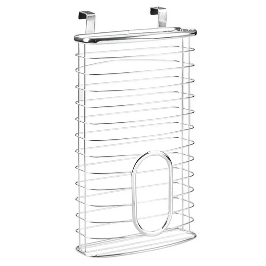 InterDesign Axis Over-the-Cabinet Metallic Plastic Bag