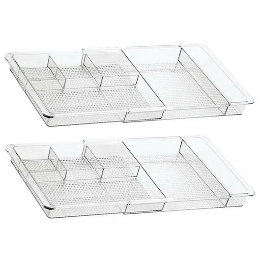 InterDesign Clarity Expandable (up to 18.5) Drawer Organizer