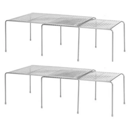 InterDesign Classico Expandable Metallic Shelving System