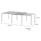 InterDesign Classico Expandable Metallic Shelving System