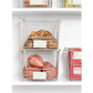 InterDesign Classico Stackable Basket 10 x 10 x 7.75 Medium