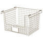 InterDesign Classico Stackable Basket 12 x 10 x 7.75 Large