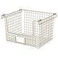 InterDesign Classico Stackable Basket 12 x 10 x 7.75 Large
