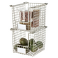 InterDesign Classico Stackable Basket 8 x 10 x 7.75 Small