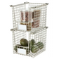 InterDesign Classico Stackable Basket 8 x 10 x 7.75 Small