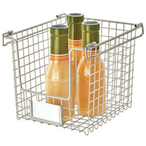 InterDesign Classico Stackable Basket 8 x 10 x 7.75 Small