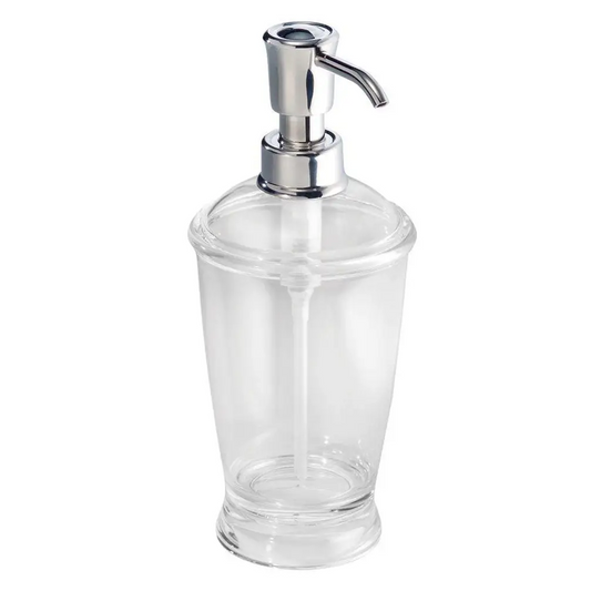 InterDesign Franklin 12 oz Plastic Soap Pump Dispenser