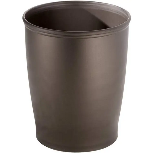 InterDesign Kent Small Round Waste Basket 8.35 x 8.35 x 10