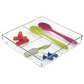 InterDesign Linus Durable Plastic Kitchen Drawer Organizer