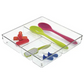 InterDesign Linus Durable Plastic Kitchen Drawer Organizer