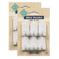 InterDesign Self Adhesive Plastic Hooks Pack of 2 (White) -