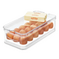 InterDesign Stackable Refrigerator and Pantry Egg Storage