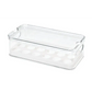 InterDesign Stackable Refrigerator and Pantry Egg Storage