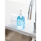InterDesign Vella Plastic Soap Pump with Caddy (Clear) 30630