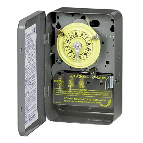 Intermatic 208-277-Volt DPST 24 Hour Mechanical Time Switch