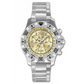 Invicta Gold Dial Quartz Chronograph Luxury Sport Style