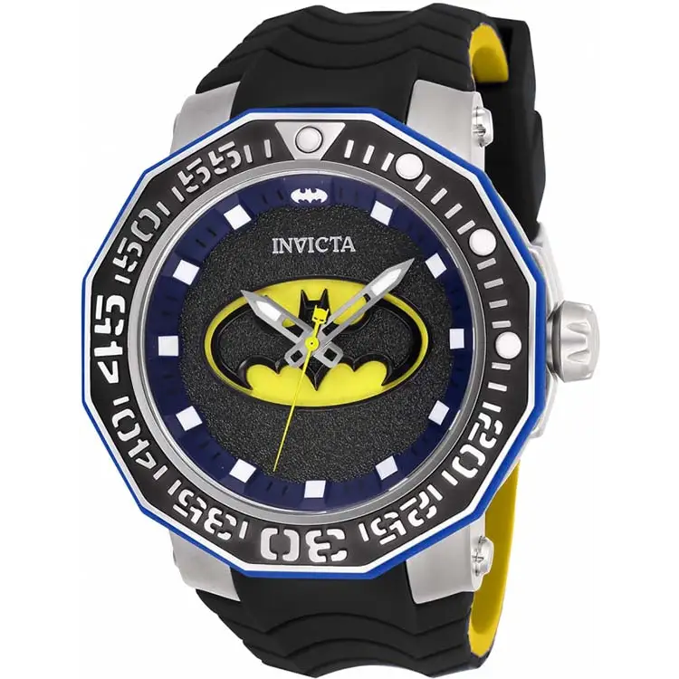 Invicta Men DC Comics Automatic 200m Stainless Steel/Black