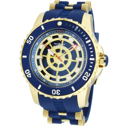 Invicta Men Pro Diver Automatic 100m Stainless Steel/Blue