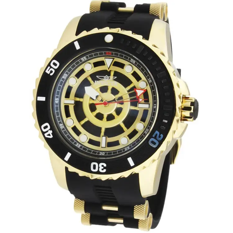 Invicta Men Pro Diver Automatic Gold Tone Stainless